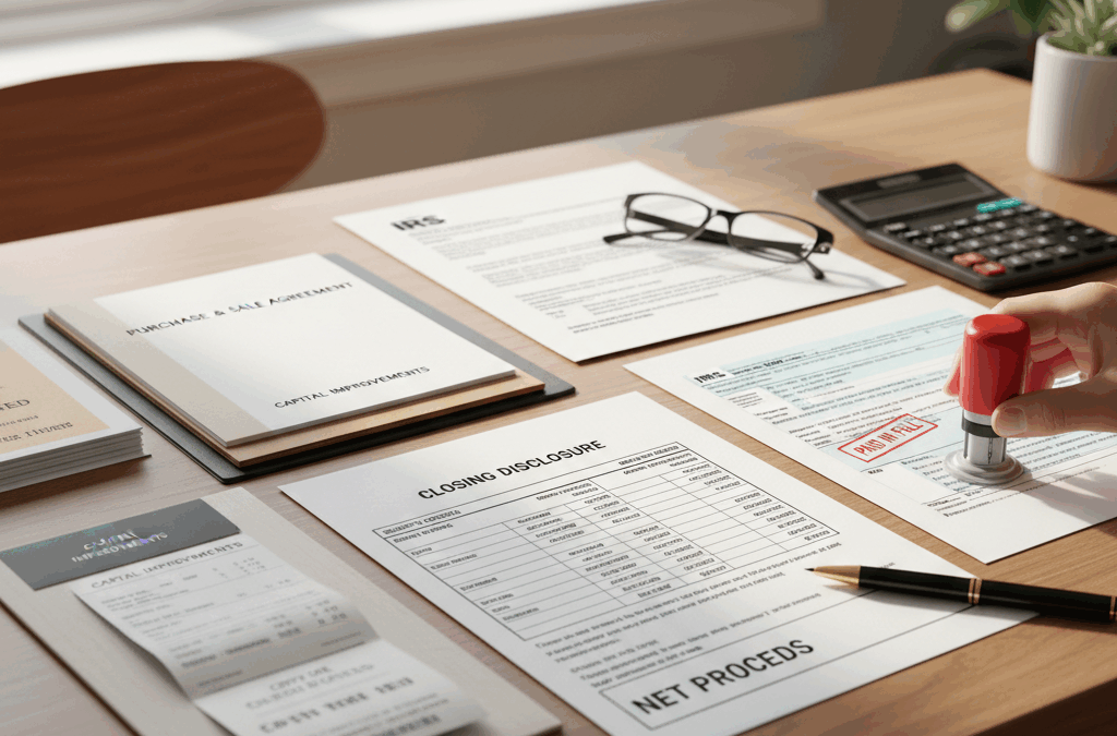 What paperwork is needed to sell a house?