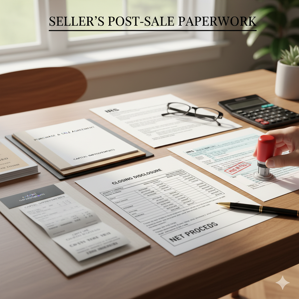 What paperwork is needed to sell a house?