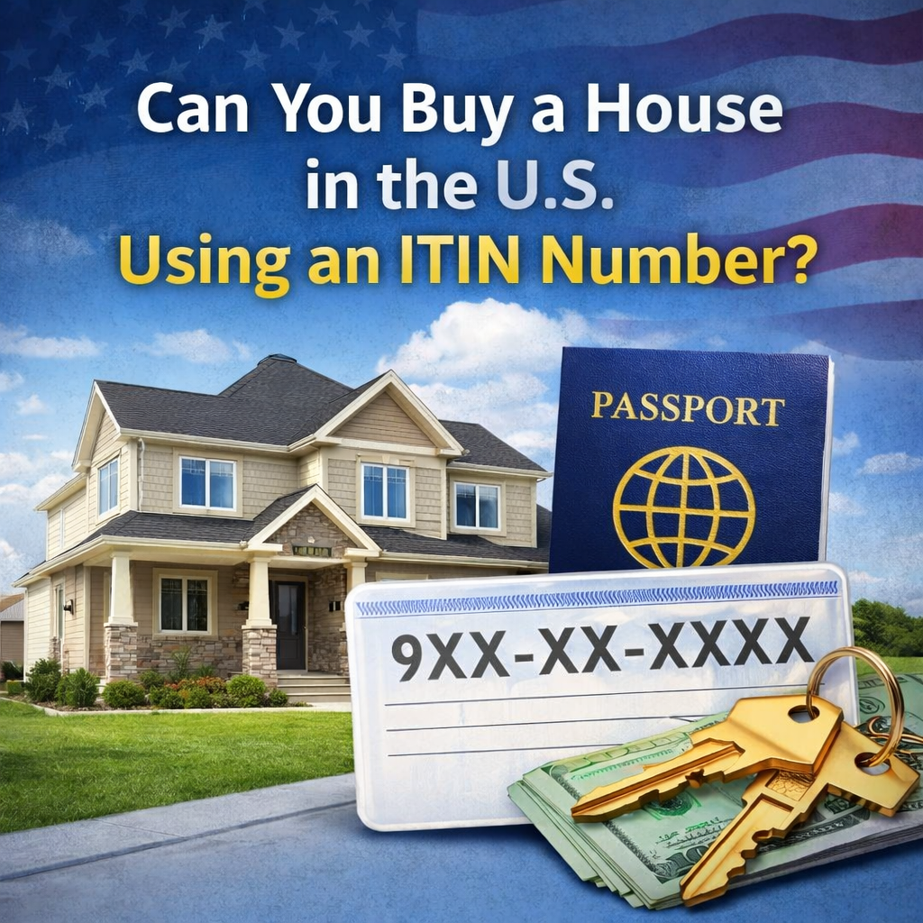 Can you buy a house in the US using an ITIN number?