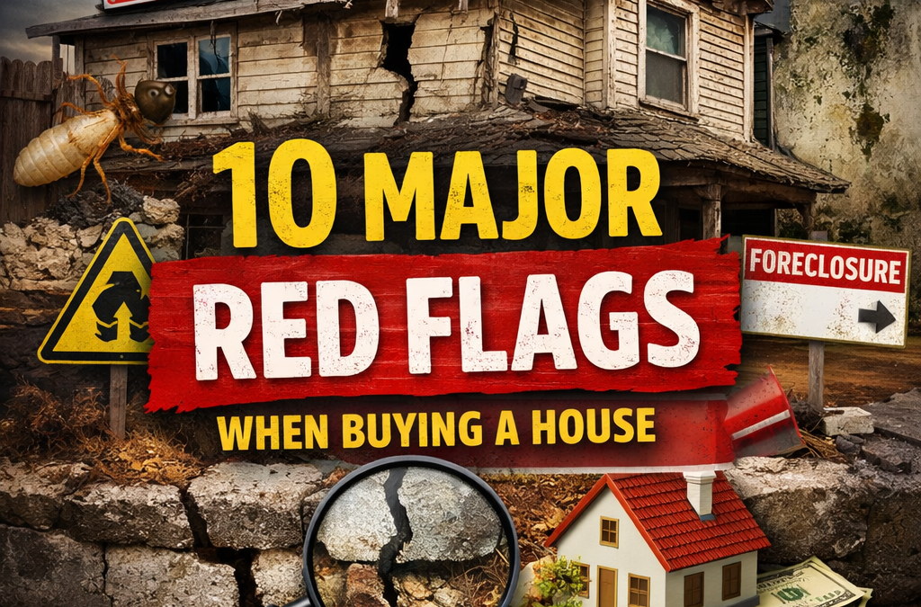 What to Look for When Buying a House: 10 Major Red Flags
