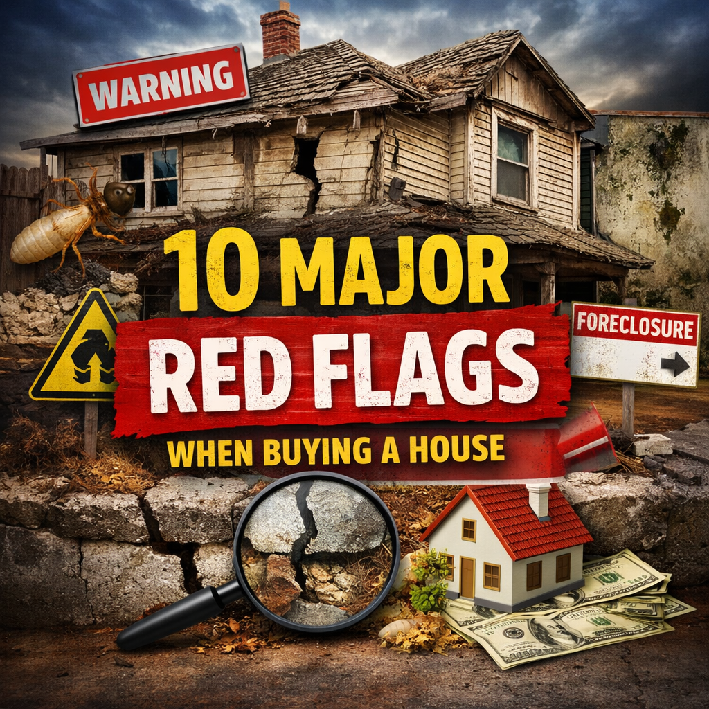 What to Look for When Buying a House: 10 Major Red Flags
