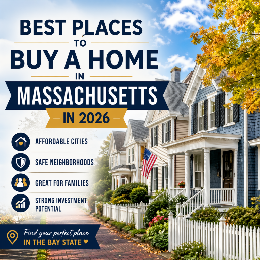 Best Places to Buy a Home in Massachusetts in 2026 - Ana Roque | Realtor