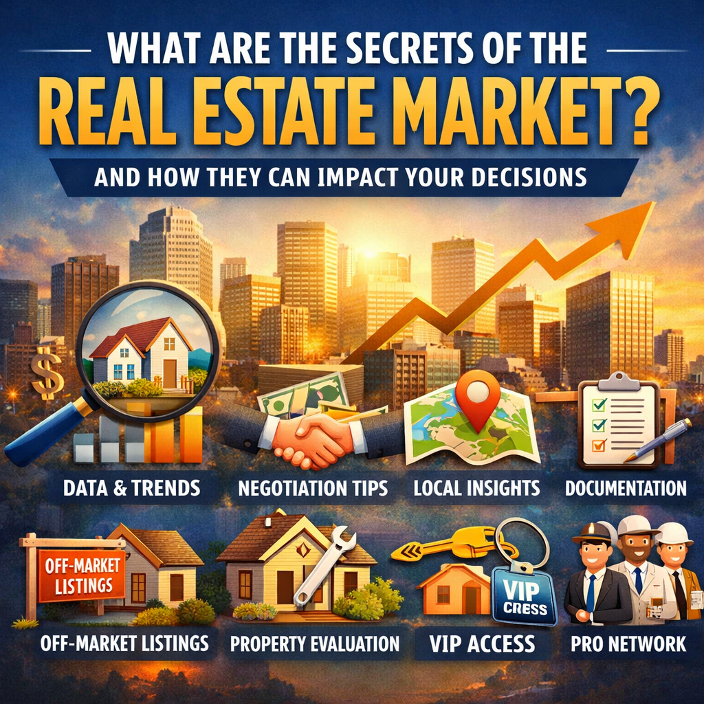 What Are the Secrets of the Real Estate Market and How Can They Directly Impact Your Decisions?