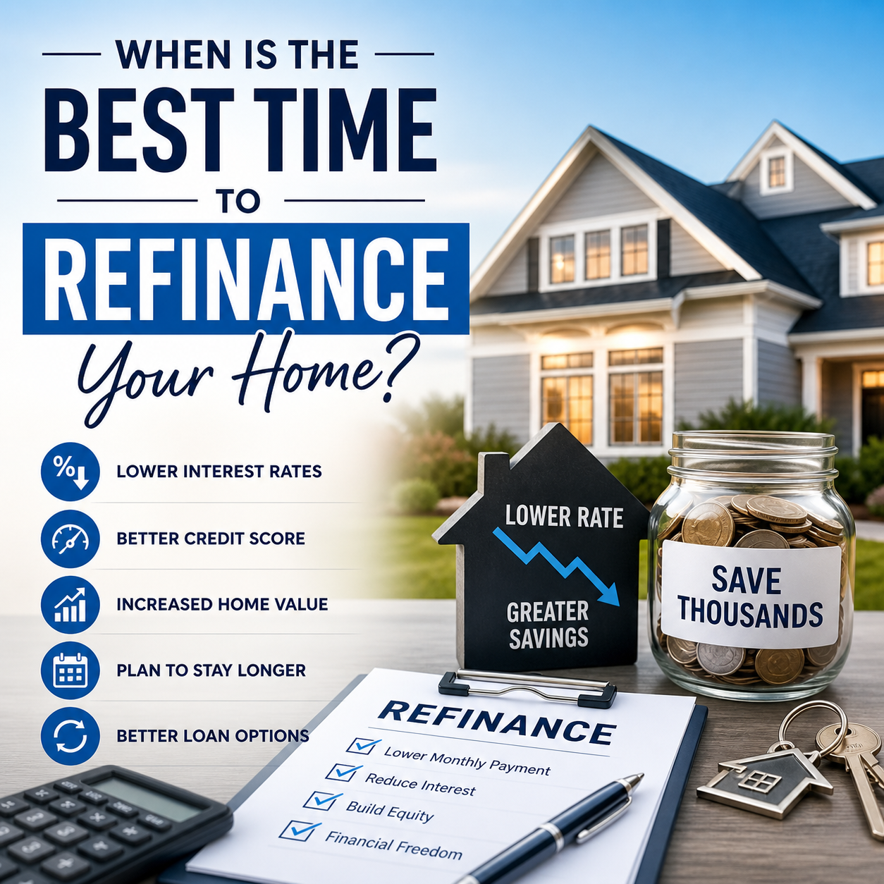 When Is the Best Time to Refinance Your Home?