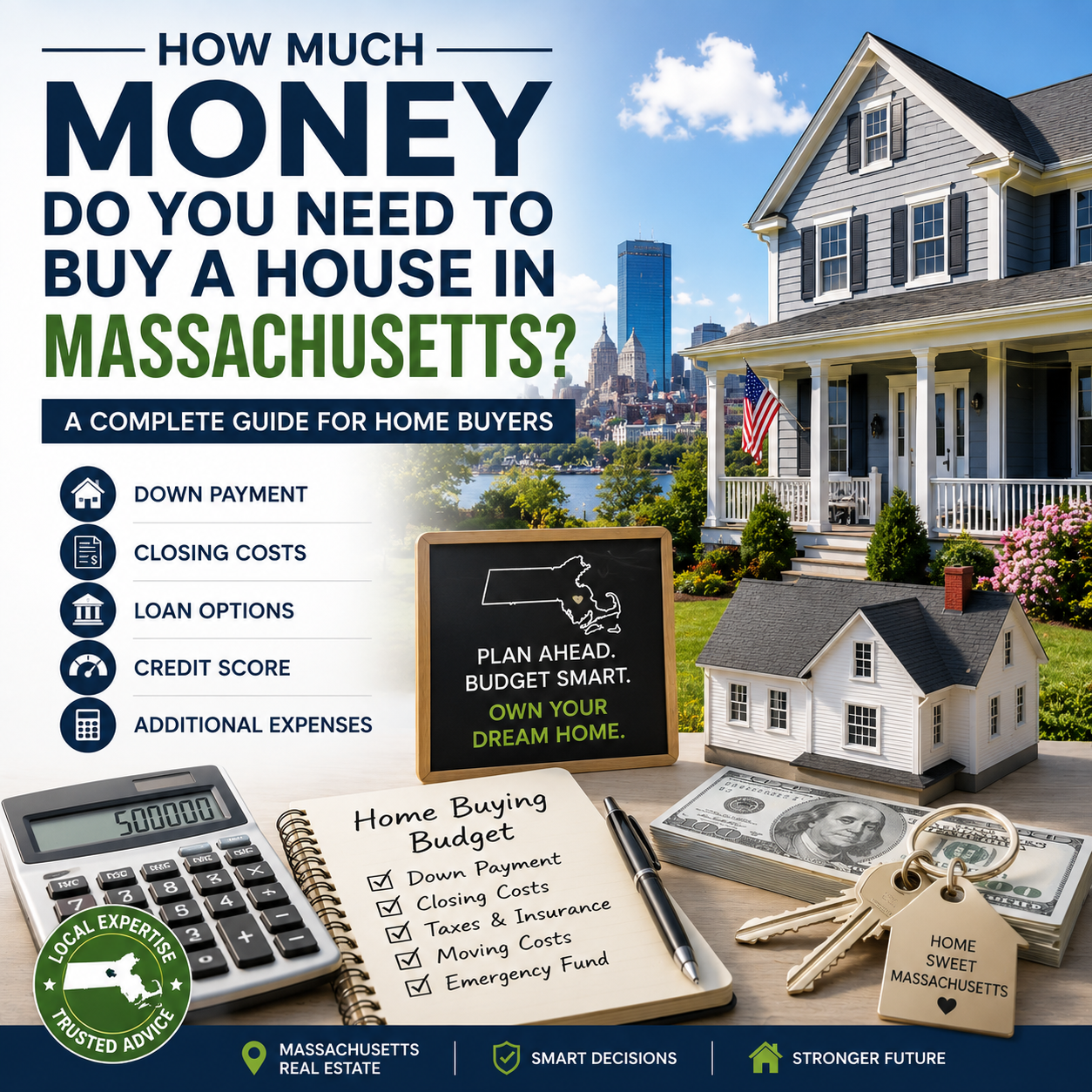 How Much Money Do You Need to Buy a House in Massachusetts?