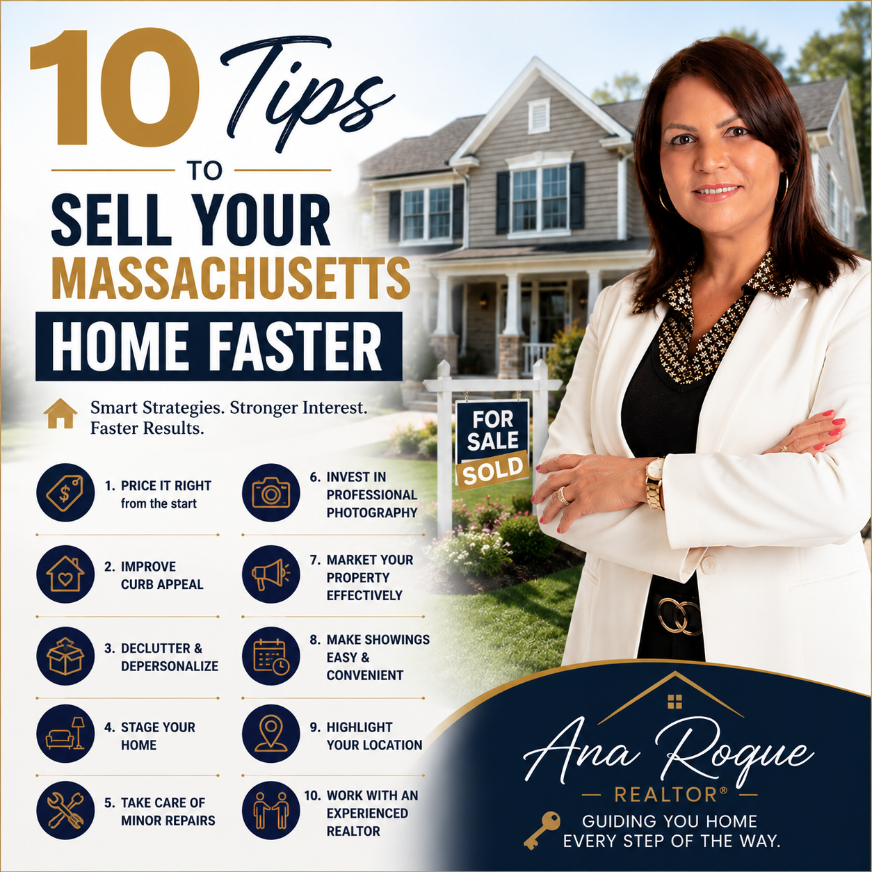 10 Tips to Sell Your Massachusetts Home Faster