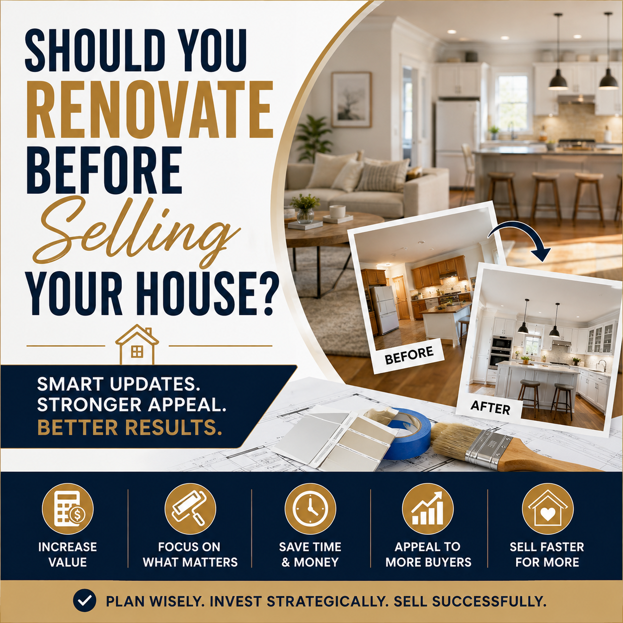 Should You Renovate Before Selling Your House?