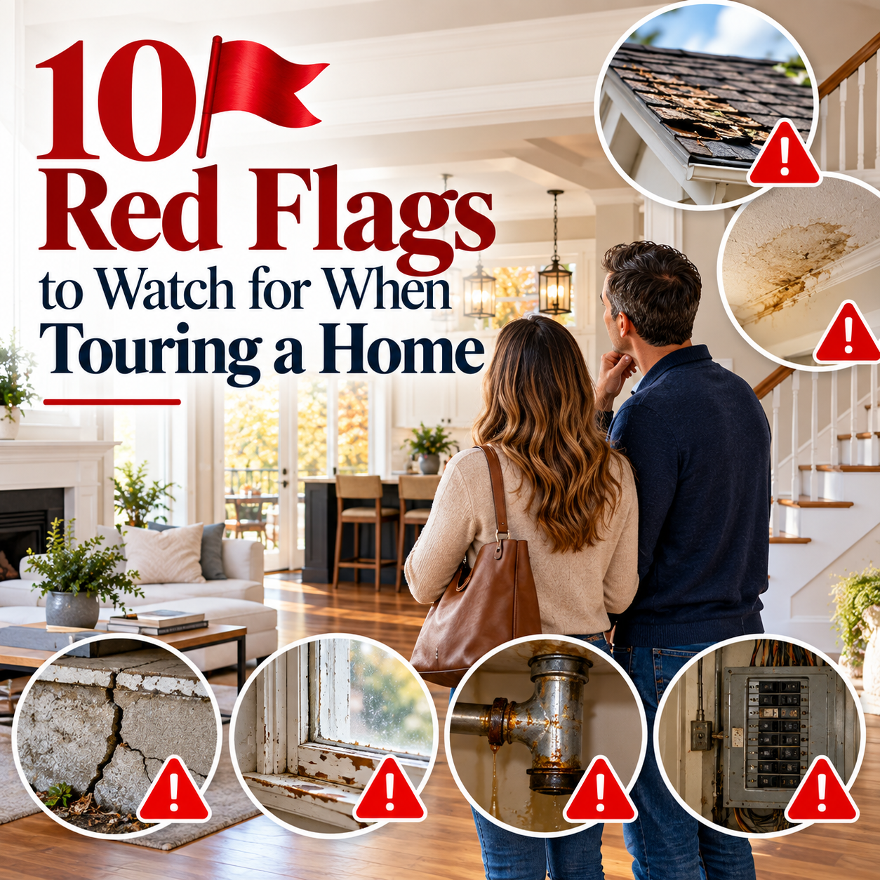 10 Red Flags to Watch for When Touring a Home